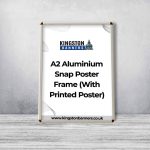 A2 Aluminium Snap Poster Frame (With Printed Poster)