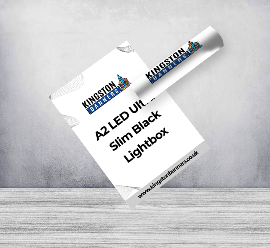A2 LED Ultra Slim Black Lightbox Only