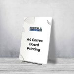 A4 Correx Board Printing
