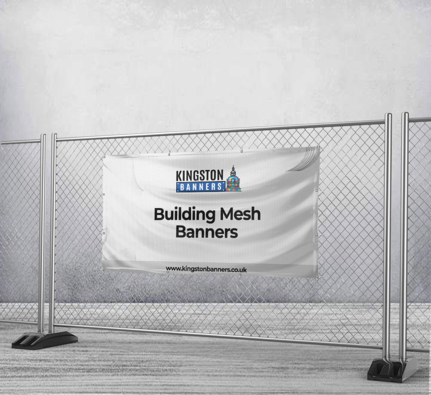 Building Mesh Banners Same Day & Next Day Printing Kingston
