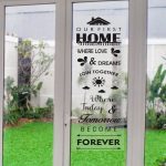 Clear Decal Window Stickers