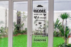 Clear Decal Window Stickers
