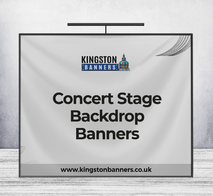 Concert Stage Backdrop Banners