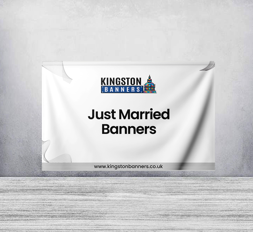 Just Married Banners