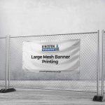 Large Mesh Banner Printing