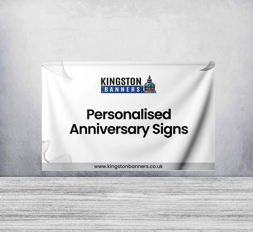Personalised Anniversary Signs