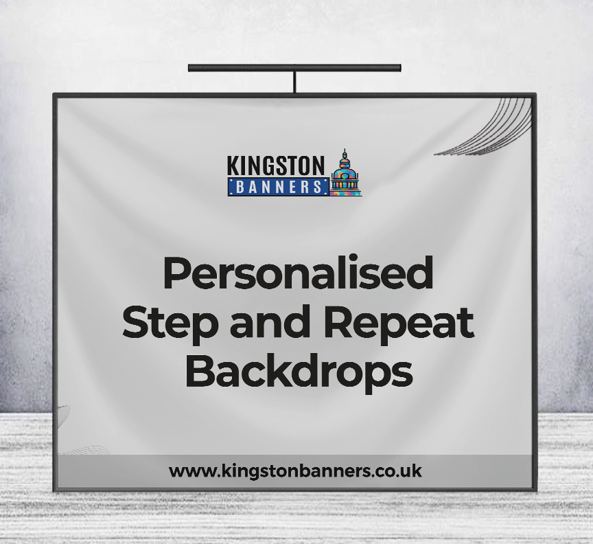 Personalised Step and Repeat Backdrops