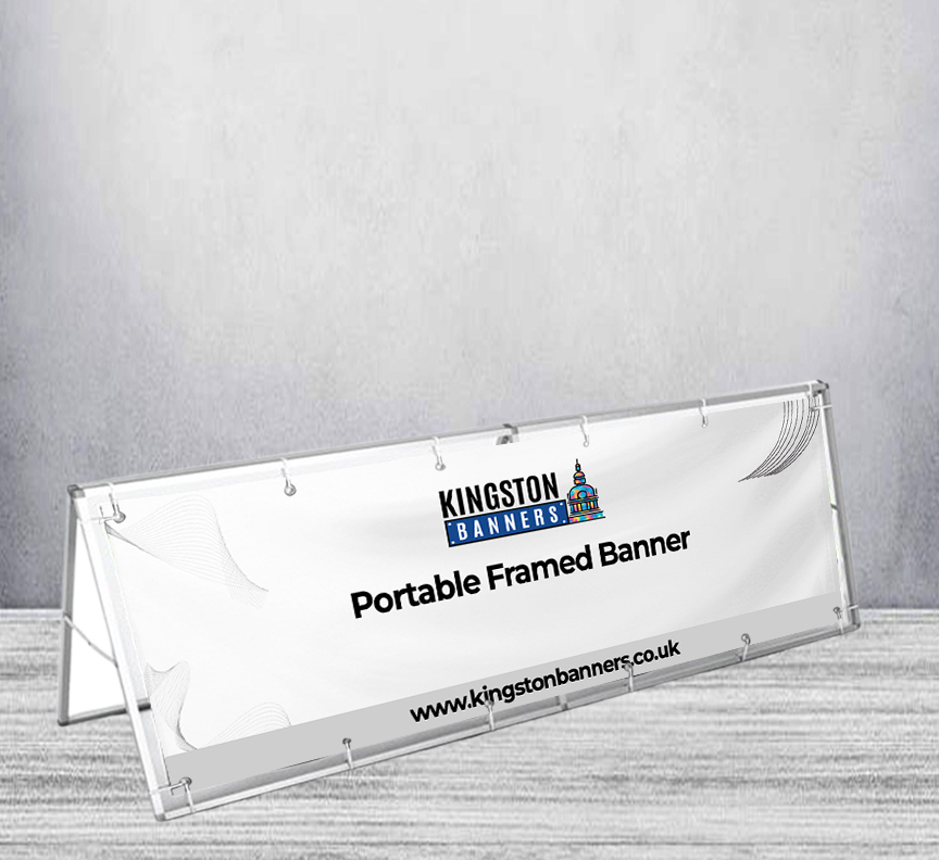 Portable Framed Banner