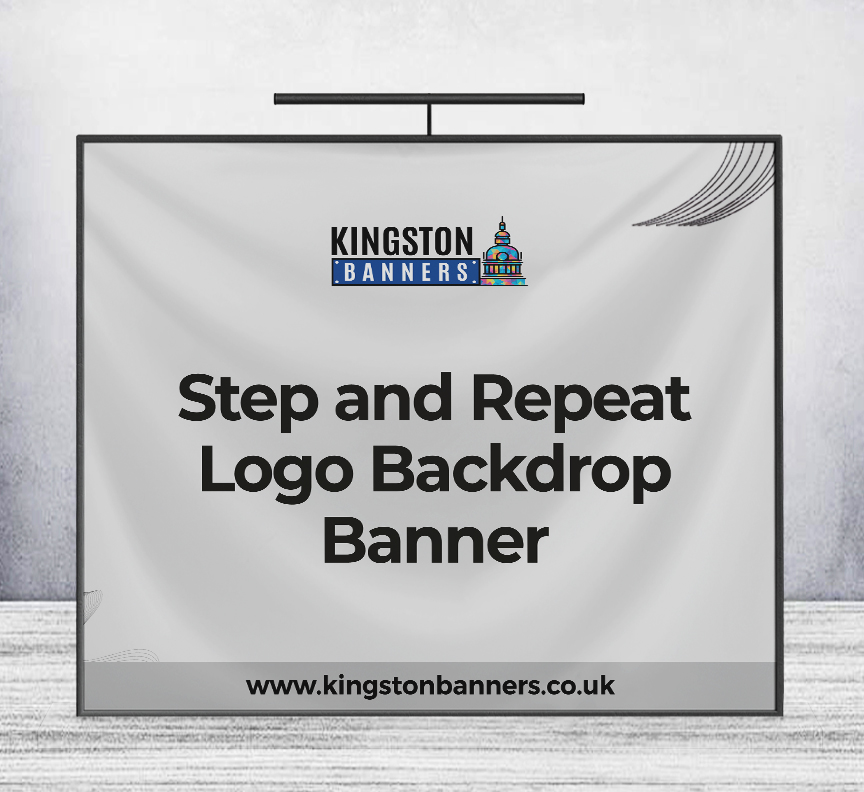 Step and Repeat Logo Backdrop Banner