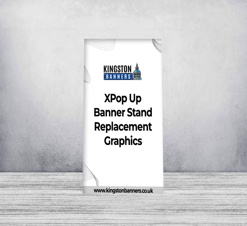 X/Pop Up Banner Stand Replacement Graphics