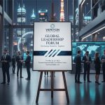 Corporate Conference Easel With Printed Sign